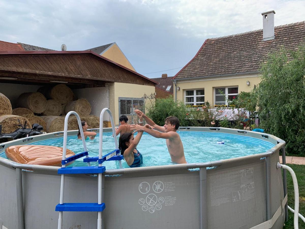 Ranchzimmer Am Hippo-Campus Reit- Und Therapiezentrum Deutsch Haslau エクステリア 写真
