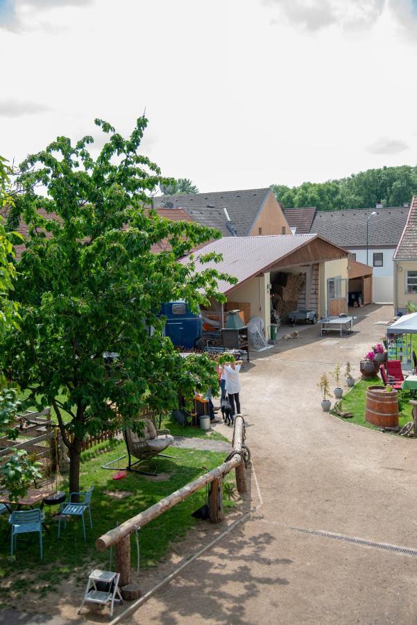 Ranchzimmer Am Hippo-Campus Reit- Und Therapiezentrum Deutsch Haslau エクステリア 写真