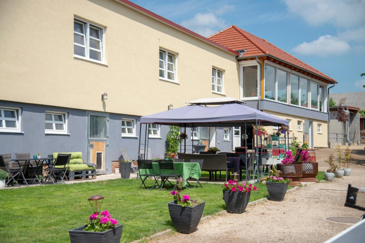 Ranchzimmer Am Hippo-Campus Reit- Und Therapiezentrum Deutsch Haslau エクステリア 写真